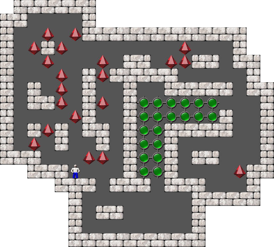 Sokoban Sonic 2 level 27